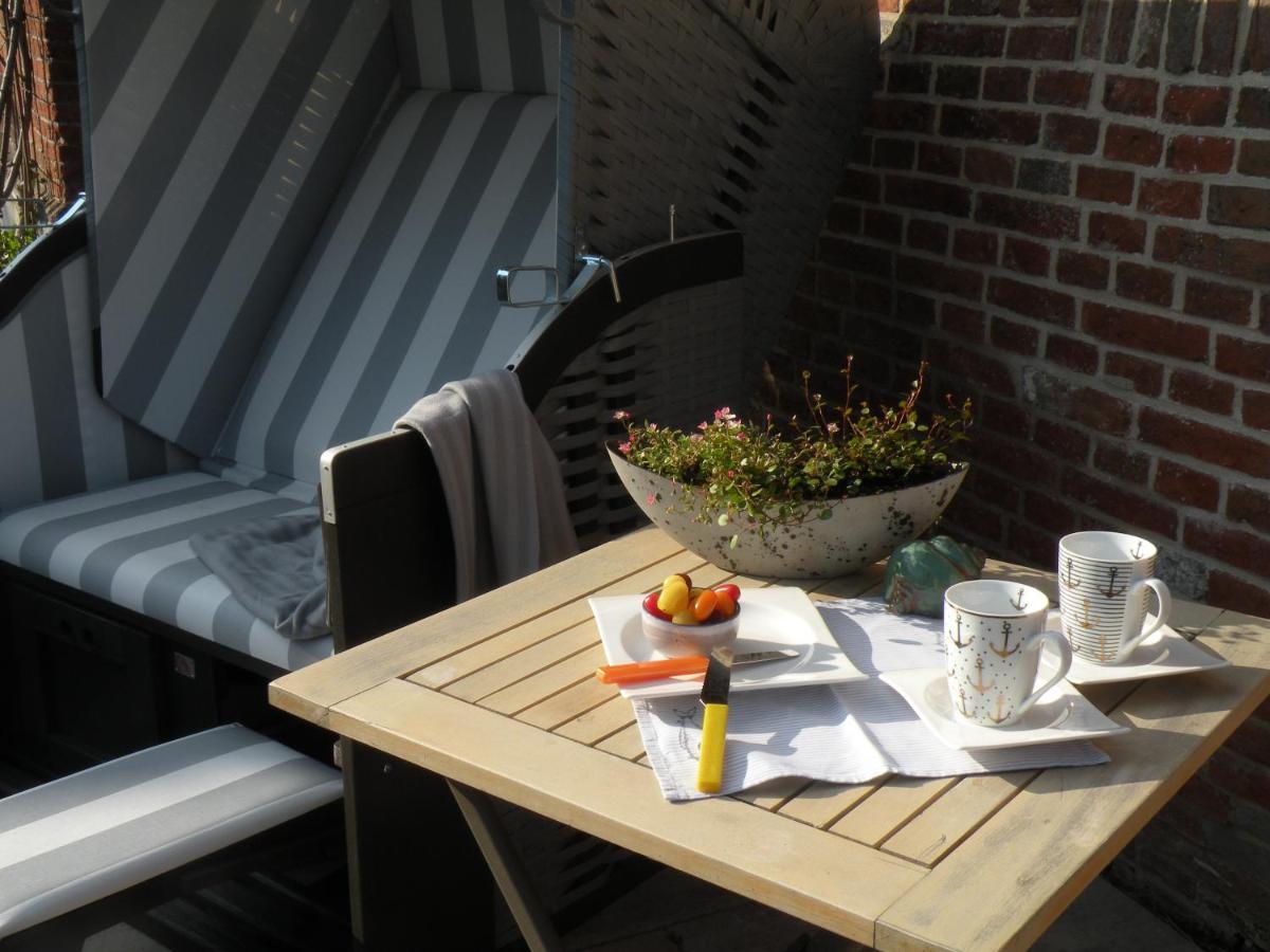 Apartment Vier Jahreszeiten Pilsum Krummhörn Exterior foto